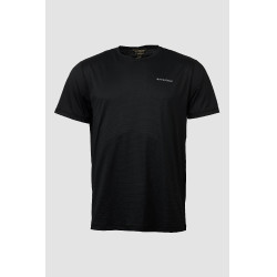 T-shirt técnico B Vertigo Mikael para homem Beleza negra Preto