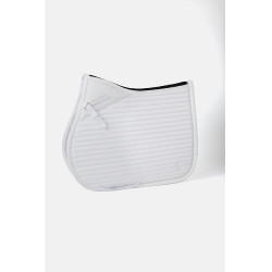Manta de sela Horze unissex Symphony Branco / azul turquesa
