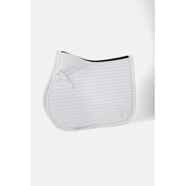 Manta de sela Horze unissex Symphony Branco / azul turquesa