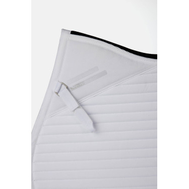 Manta de sela Horze unissex Symphony Branco / azul turquesa