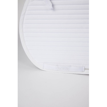 Manta de sela Horze unissex Symphony Branco / azul turquesa