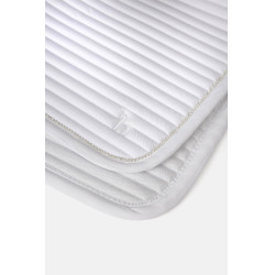 Manta de sela Horze unissex Symphony Branco / azul turquesa
