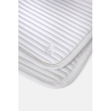 Manta de sela Horze unissex Symphony Branco / azul turquesa