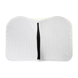 Manta de sela Horze unissex Symphony Branco / azul turquesa
