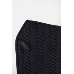 Manta de sela Horze Velvet Wave para dressage Odisseia marinha Azul-marinho