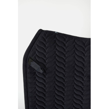 Manta de sela Horze Velvet Wave para dressage Odisseia marinha Azul-marinho