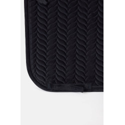 Manta de sela Horze Velvet Wave para dressage Odisseia marinha Azul-marinho