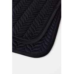 Manta de sela Horze Velvet Wave para dressage Odisseia marinha Azul-marinho