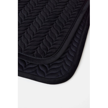 Manta de sela Horze Velvet Wave para dressage Odisseia marinha Azul-marinho