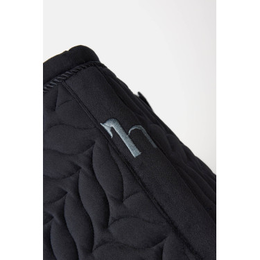 Manta de sela Horze Velvet Wave para dressage Odisseia marinha Azul-marinho