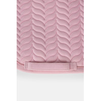 Manta de sela Horze Velvet Wave para dressage Rosa claro