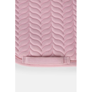 Manta de sela Horze Velvet Wave para dressage Rosa claro