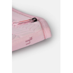 Manta de sela Horze Velvet Wave para dressage Rosa claro