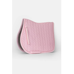 Manta de sela Horze Velvet Wave mista Rosa claro