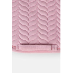 Manta de sela Horze Velvet Wave mista Rosa claro