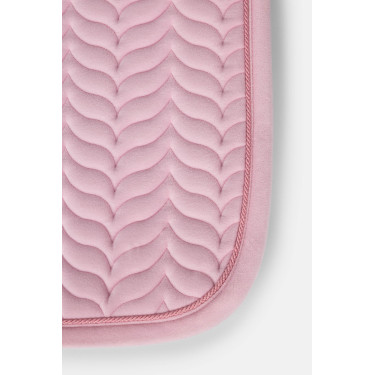 Manta de sela Horze Velvet Wave mista Rosa claro