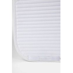 Manta de dressage Horze Symphony Branco / azul turquesa