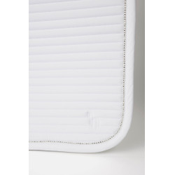 Manta de dressage Horze Symphony Branco / azul turquesa