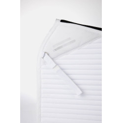 Manta de dressage Horze Symphony Branco / azul turquesa