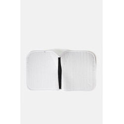 Manta de dressage Horze Symphony Branco / azul turquesa