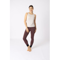 Top de treino funcional B Vertigo Adalyn feminino Cinza Moonbeam Cinzento