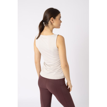 Top de treino funcional B Vertigo Adalyn feminino Cinza Moonbeam Cinzento