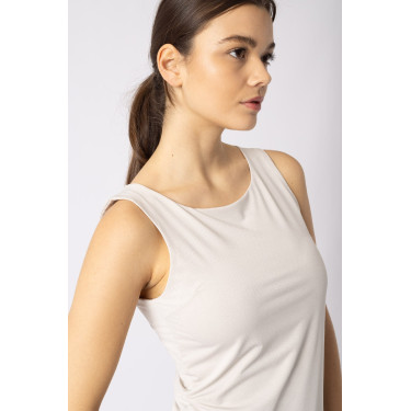 Top de treino funcional B Vertigo Adalyn feminino Cinza Moonbeam Cinzento