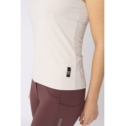 Top de treino funcional B Vertigo Adalyn feminino Cinza Moonbeam Cinzento