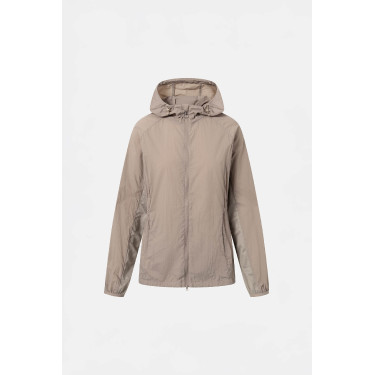 Casaco Horze Adelyn feminino com proteção anti-insetos Ambiente Bege