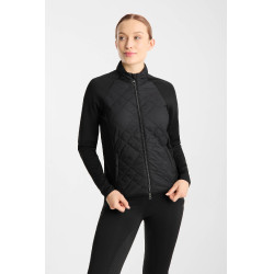 Casaco híbrido Horze Adelle feminino Preto