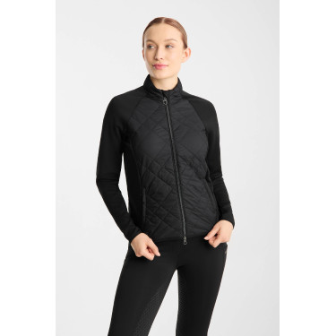 Casaco híbrido Horze Adelle feminino Preto
