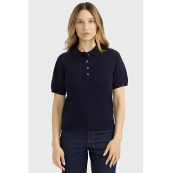 Polo pulôver Harcour Cherry feminino Marinho Azul-marinho Polo pulôver Harcour Cherry feminino Marinho Azul-marinho