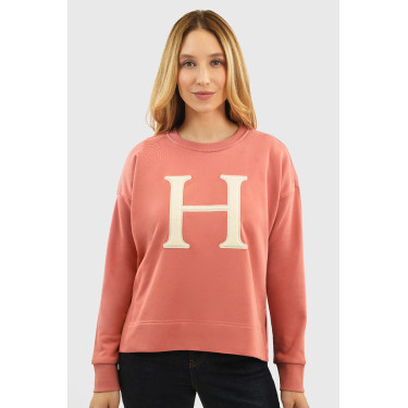 Sweat Harcour Batista mulher Rosa aurora