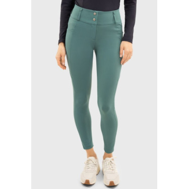 Calça de equitação Luce Harcour Pavão Azul