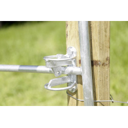 Opção de fecho com cadeado para barreira de pasto Kerbl Opção de fecho com cadeado para barreira de pasto Kerbl