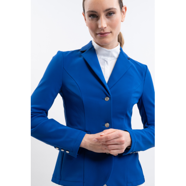 Casaco de competição Harcour Aura feminino Azul elétrico
