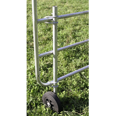Roda de apoio para porta de pasto Kerbl
