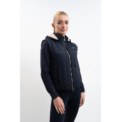 Colete sem mangas Harcour Berla feminino Marinho Azul-marinho