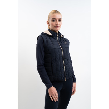 Colete sem mangas Harcour Berla feminino Marinho Azul-marinho