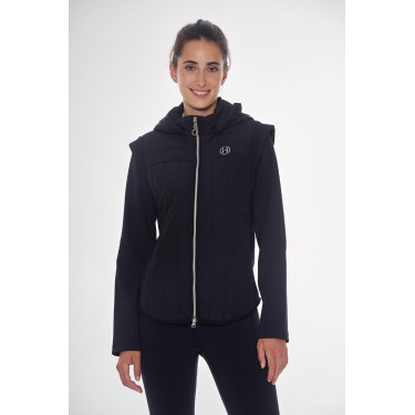 Casaco bimatéria Harcour Hadar feminino Preto