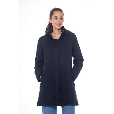 Parka longa Harcour Pich feminina Preto