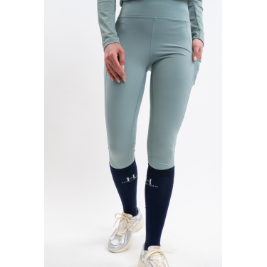 Legging Harcour Louna Assento Total Verde acinzentado Legging Harcour Louna Assento Total Verde acinzentado