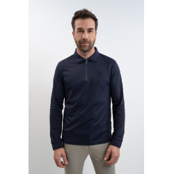 Polo Harcour Pico homem Marinho Azul-marinho