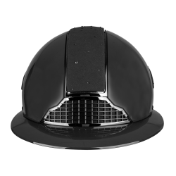 Capacete de equitação Swing H24 Lady Spark Preto brilhante com purpurinas Capacete de equitação Swing H24 Lady Spark Preto brilhante com purpurinas