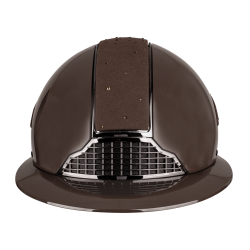 Capacete de equitação Swing H24 Lady Spark Castanho brilhante com glitter