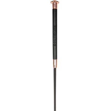Chicote de adestramento Noblesse Waldhausen Preto / dourado rosé
