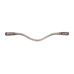Frontal Shine X-Line Waldhausen castanho Prata