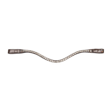 Frontal Shine X-Line Waldhausen castanho Prata
