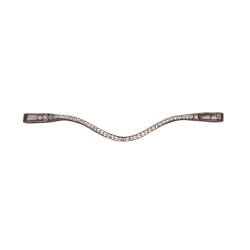 Frontal Shine X-Line Waldhausen castanho Prata