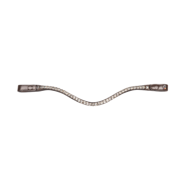 Frontal Shine X-Line Waldhausen castanho Prata